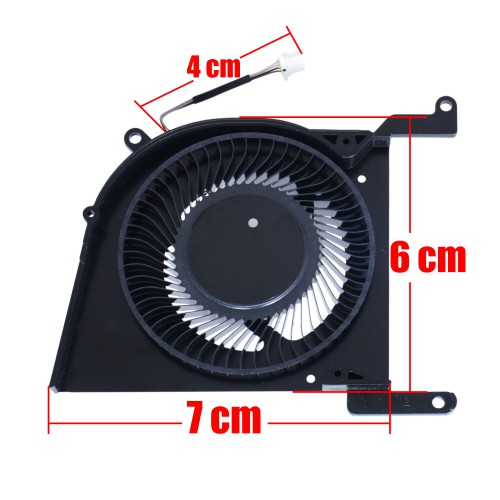 BS5412HS-U6L - Ventilateur CPU pour MSI Stealth 14 AI Studio | JVS Informática