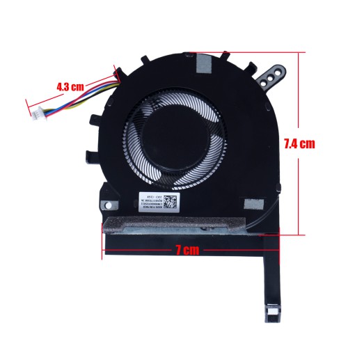 DFS5K22B056738 - Ventilador CPU para Asus A15 A17 | JVS