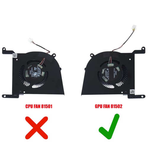 BS5412HS-U6L - GPU Fan for MSI Stealth 14 AI Studio | JVS Informática