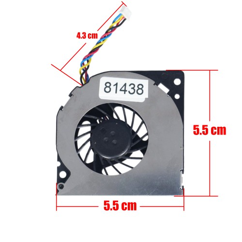 BSB05505HP - Ventilador CPU para Intel NUC 4 Pines | JVS