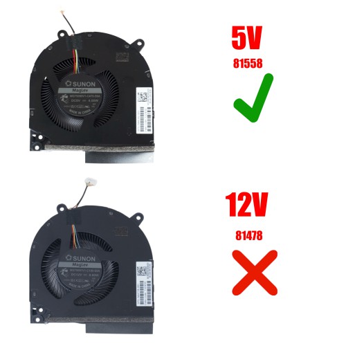 N44742-001 - Ventilador CPU para HP Victus 16 y OMEN 16 | JVS