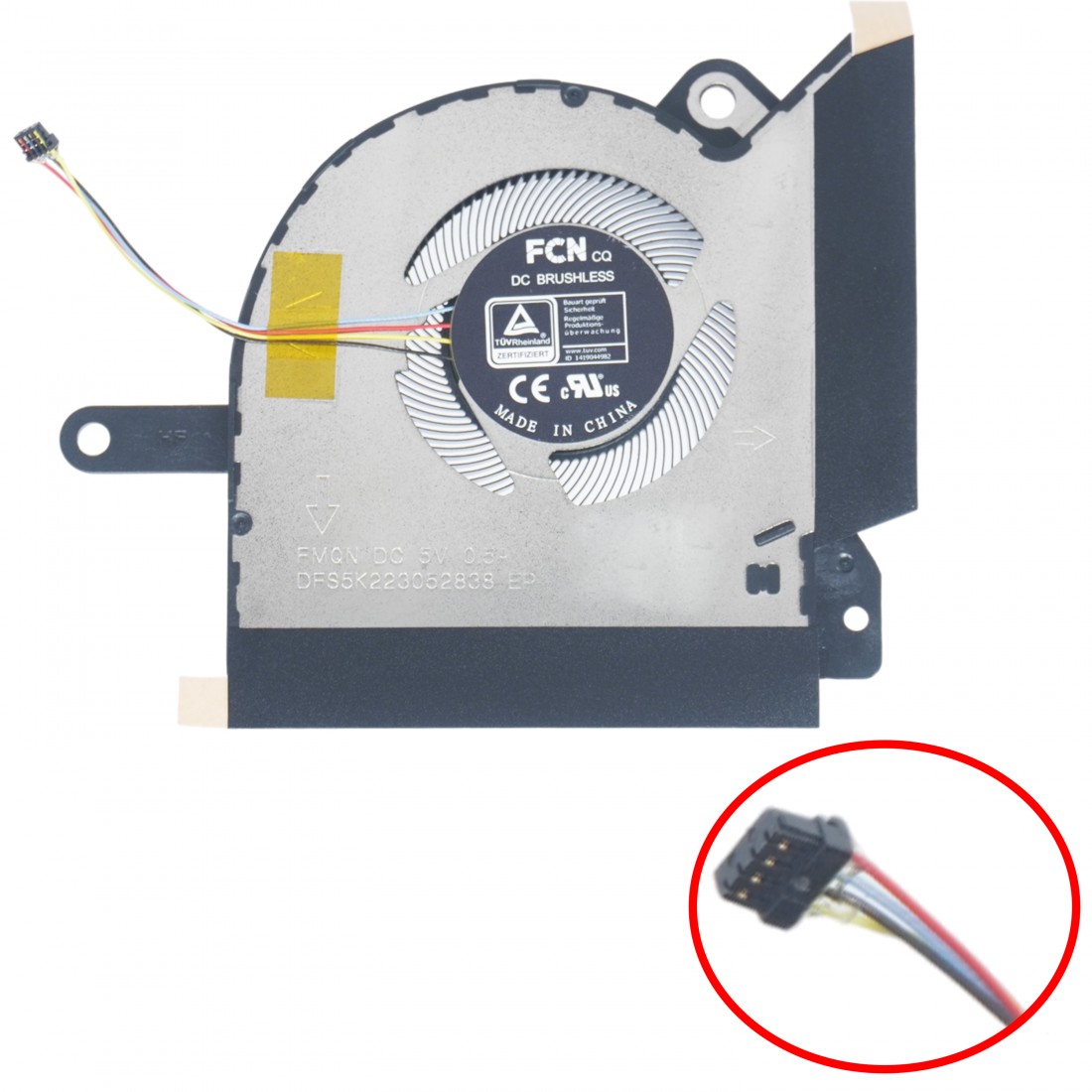 DFS5K223052838 - GPU Fan for Asus ROG Flow X13 | JVS Informática