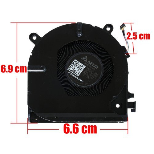 N72799-001 - Ventilateur GPU pour HP ZBook Power 16 G11 | JVS Informática