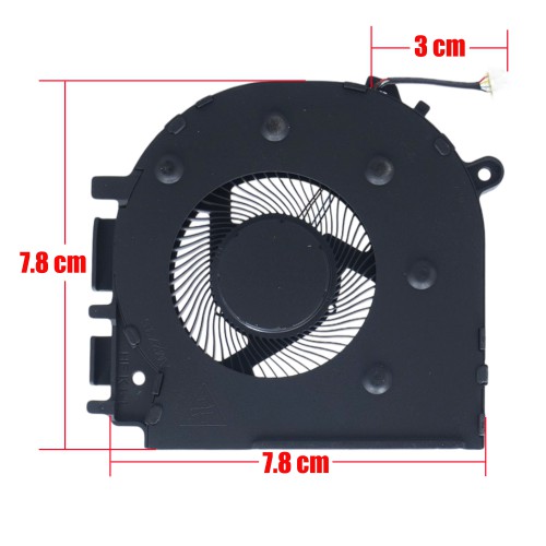 N18727-001 - Ventilador HP Envy 17-CR Placa Gráfica Dedicada | JVS Informática
