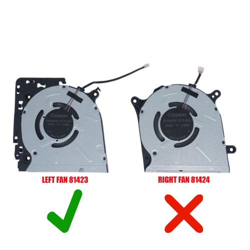 N44110-001 - Ventilador Esquerdo para HP 15-FD | JVS Informática