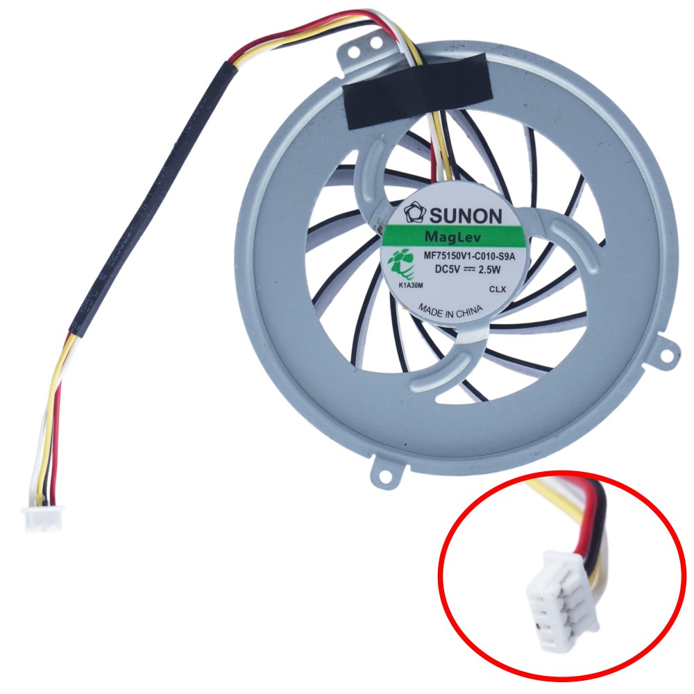 MF75150V1-C010-S9A - Ventilateur CPU Sony Vaio 4 broches | JVS Informática