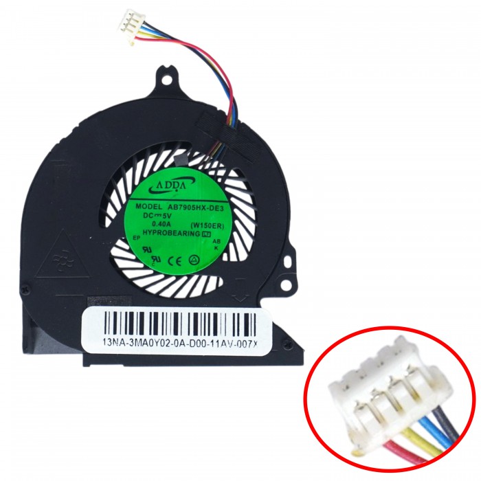 DC28000EESL - Ventilador CPU para Dell Latitude E5250 | JVS