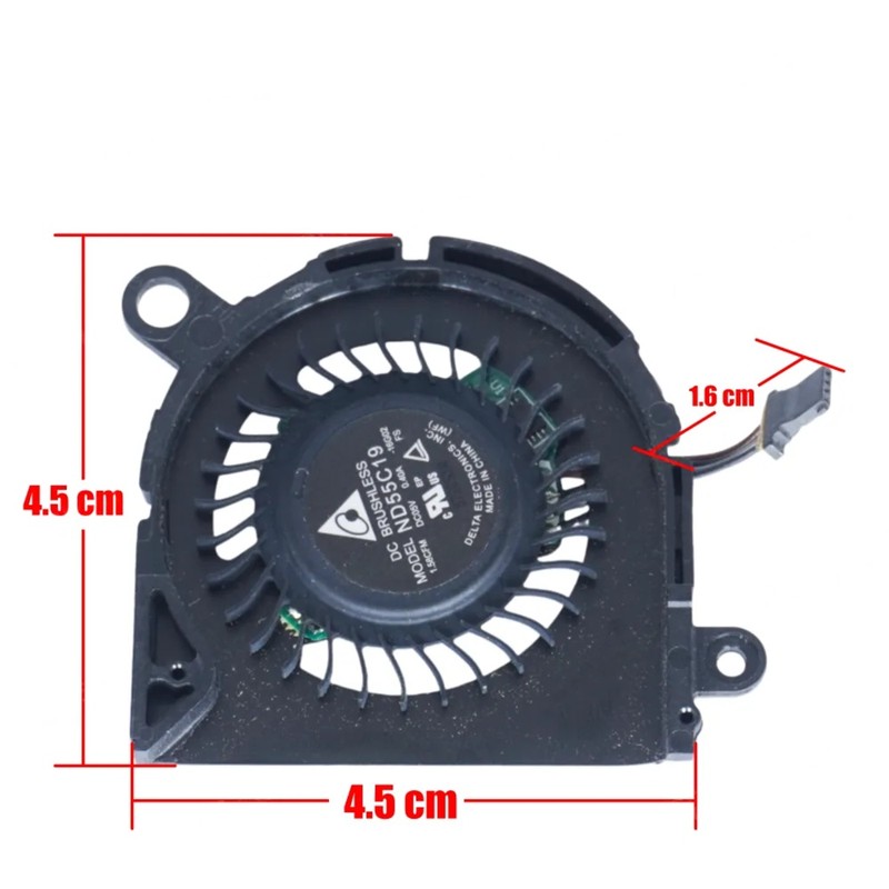 ND55C19-16G02 - Ventilador CPU Dell Latitude 5289 7389 | JVS