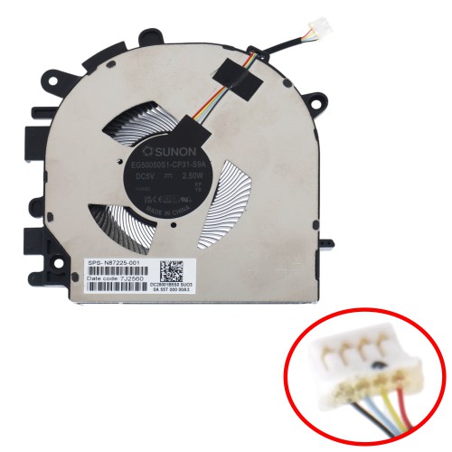 N87225-001 - HP Envy 17-DA Dedicated Graphics CPU Fan | JVS Informática
