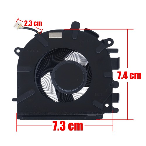 N87225-001 - Ventilateur CPU HP Envy 17-DA Carte Graphique Dédiée | JVS Informática
