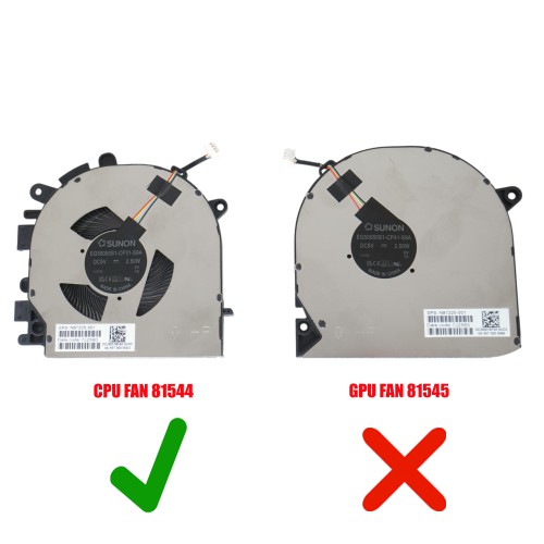N87225-001 - HP Envy 17-DA Dedicated Graphics CPU Fan | JVS Informática