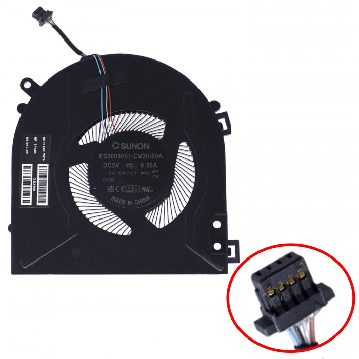 N41019-001 - CPU Fan for HP Envy x360 14-ES | JVS Informática
