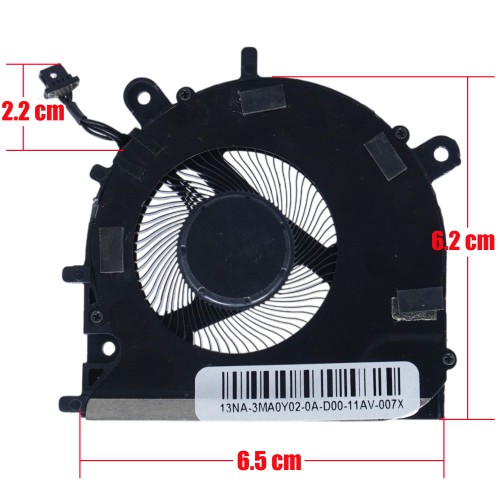 DC28000G0D1 - Lenovo IdeaPad Slim 7 Pro CPU Fan | JVS Informática
