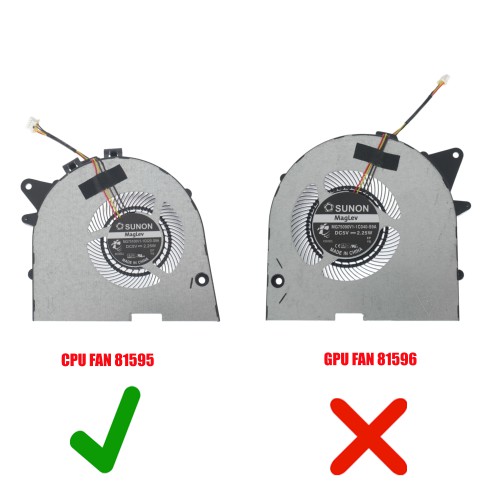 DC28000DMS0 - Ventilador CPU para Lenovo Legion Y540P Y545 | JVS