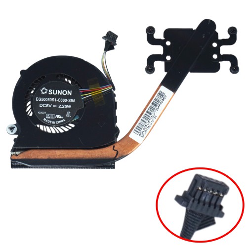 00HT851 - Ventilateur CPU pour Lenovo ThinkPad 11e (5 broches) | JVS Informática