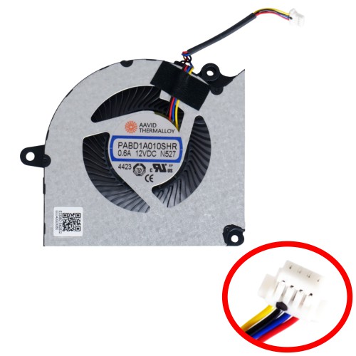 PABD1A010SHR-N527 - CPU-Lüfter für MSI Pulse 16 AI | JVS Informática