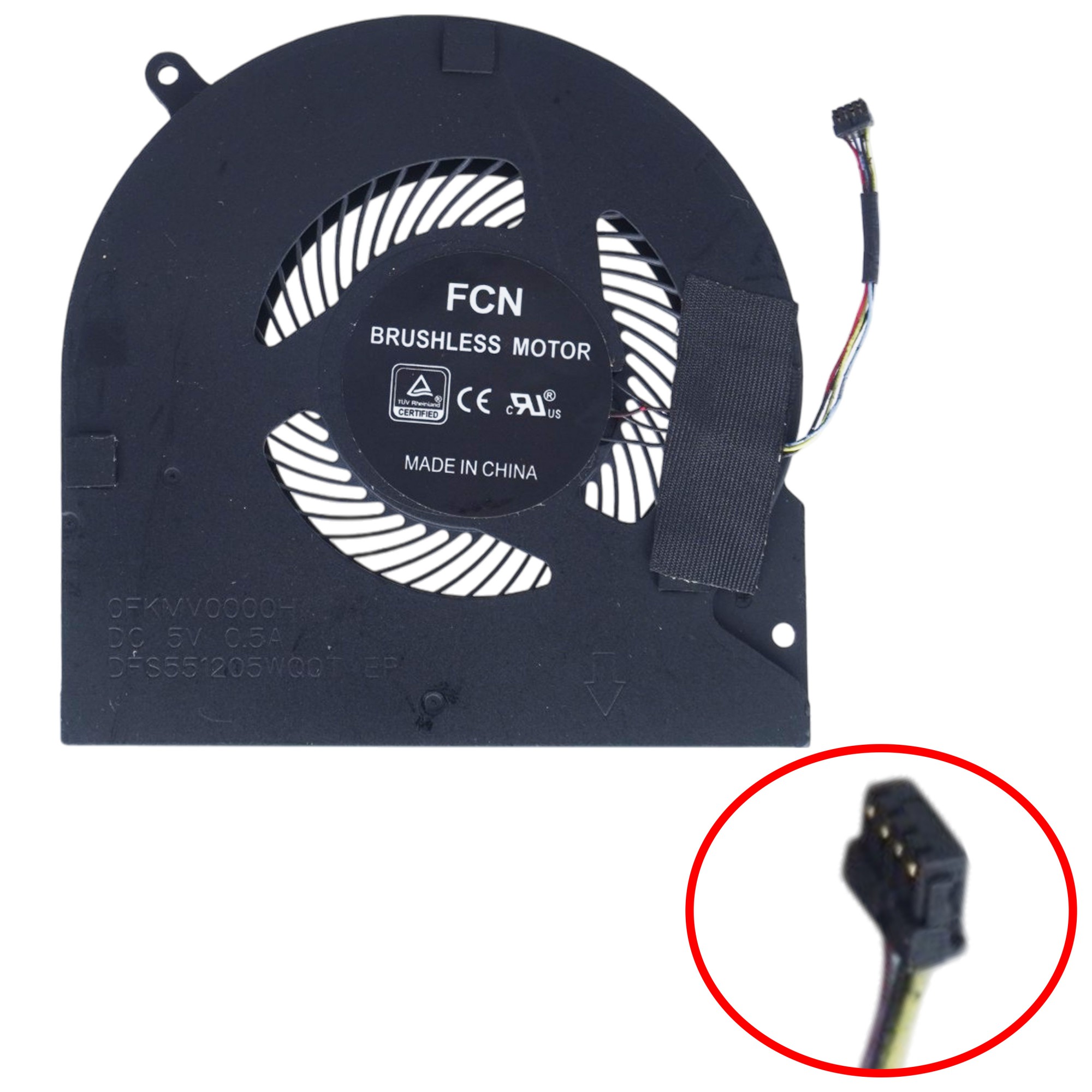 DFS551205WQ0T - CPU Fan for Razer Blade 15 Advanced | JVS Informática