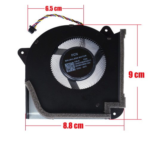 13NR0DB0P02011 - CPU-Lüfter für Asus ROG G733PY G733PZ | JVS Informática