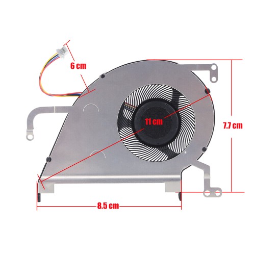EG50050S1-CD81-S9A - Ventilador CPU para Asus VivoBook S15 | JVS