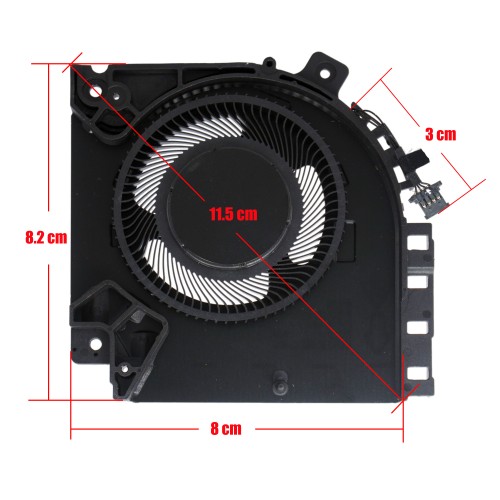 082VD4 - Ventilador CPU para Dell Alienware X15 R1/R2 | JVS Informática