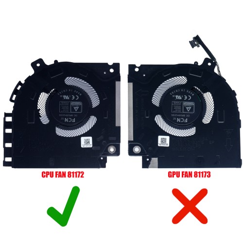 082VD4 - Ventilador CPU para Dell Alienware X15 R1/R2 | JVS