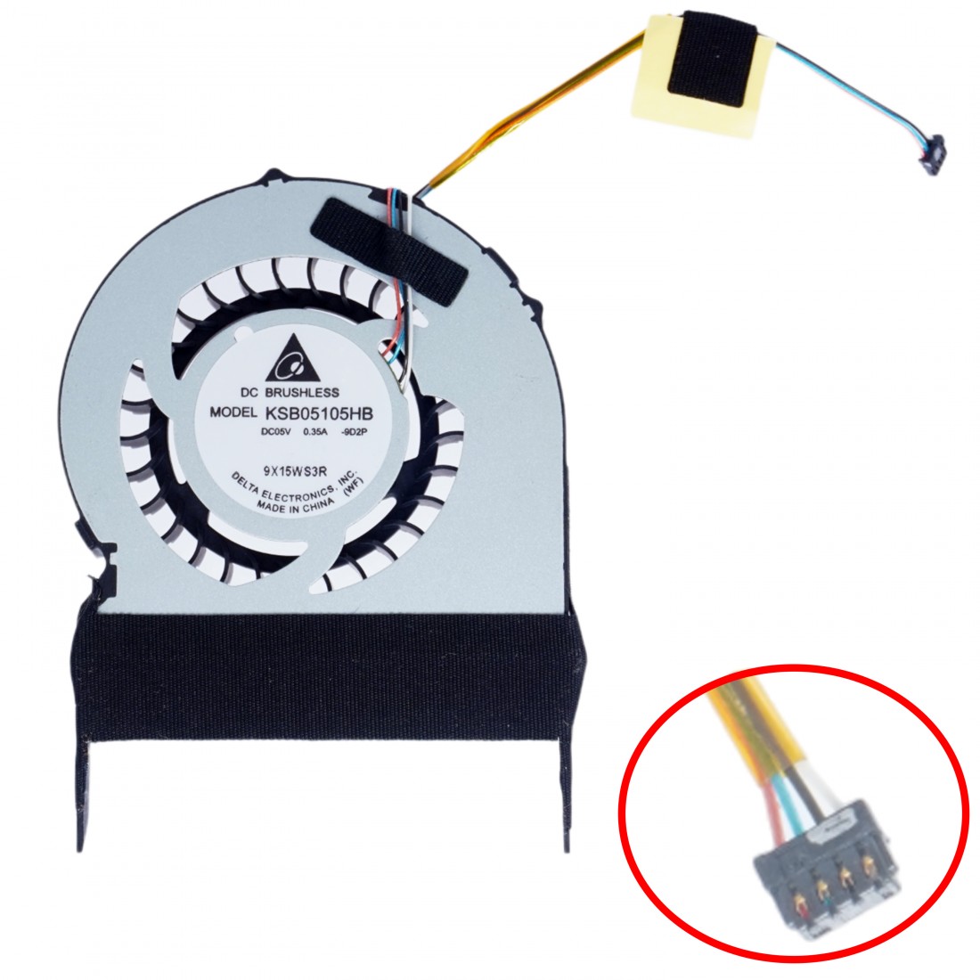 KSB05105HB-9D2P - Ventilateur CPU pour HP Envy 13 | JVS Informática