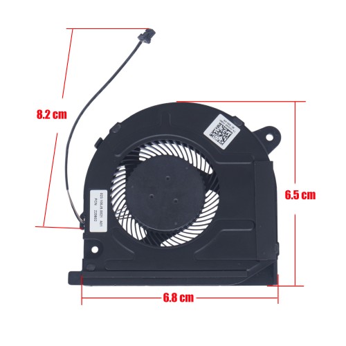 0KGH4R - CPU Fan for Dell Vostro 7500 7501 | JVS Informática