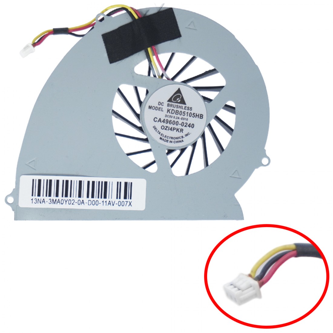 CP515959-01 - Ventilador CPU Fujitsu LifeBook A531 AH531 | JVS