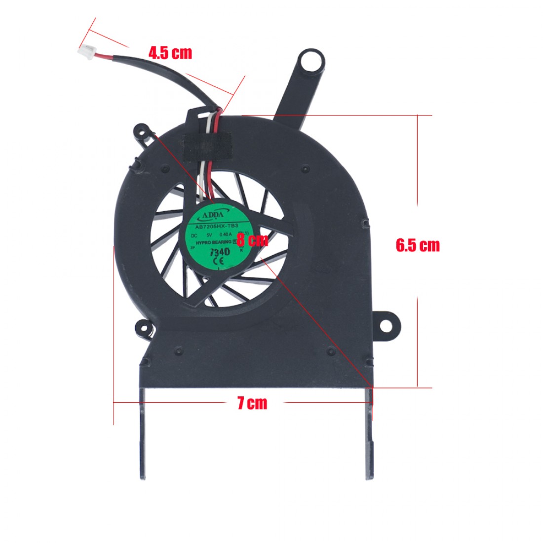 AB7205HX-TB3 - CPU Fan for Toshiba Satellite L30 | JVS Informática