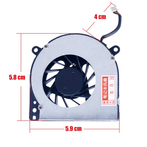 AD0605HB-TB3 - Ventilador CPU para Toshiba Satellite A80 A85 | JVS