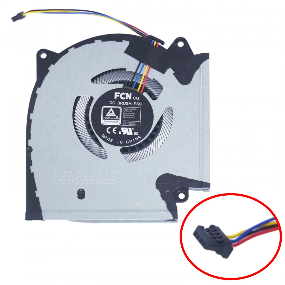 DFS5K223052835 - Ventilateur GPU pour ASUS ROG Strix G15 G513 | JVS Informática