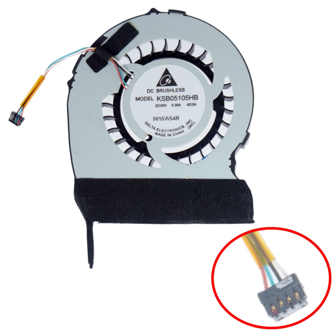 KSB05105HB-9D2P - Ventilador GPU para HP Envy 13 | JVS Informática