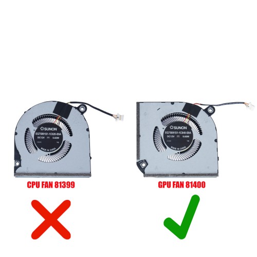 EG75091S1-1C040-S9A - Ventilador GPU Acer Nitro V 15 | JVS