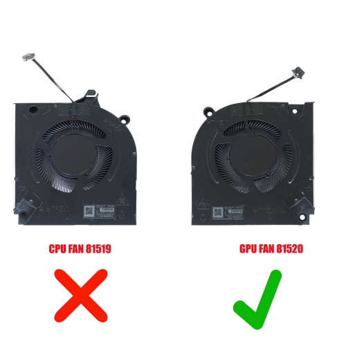 07WCYX - Ventilador GPU para Dell Alienware M16 R1 | JVS