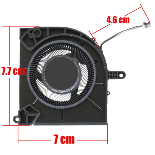 EG75071S1-C410-S9A - GPU-Lüfter Dell Alienware M16 R2 | JVS Informática