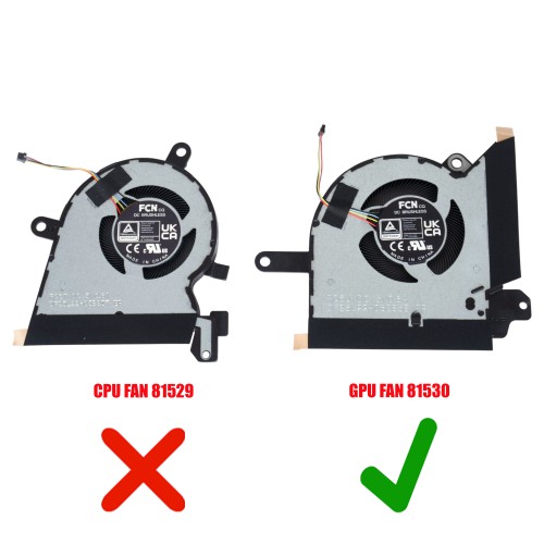 13NR0EN0T05011 - Ventilador GPU para Asus ROG Flow X13 GV302 | JVS