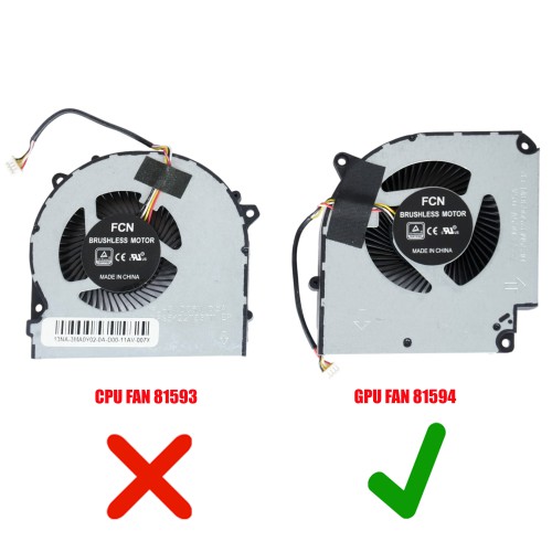 DFS5M325063B1N - Ventilador GPU para Gigabyte G5 G7 Aorus | JVS