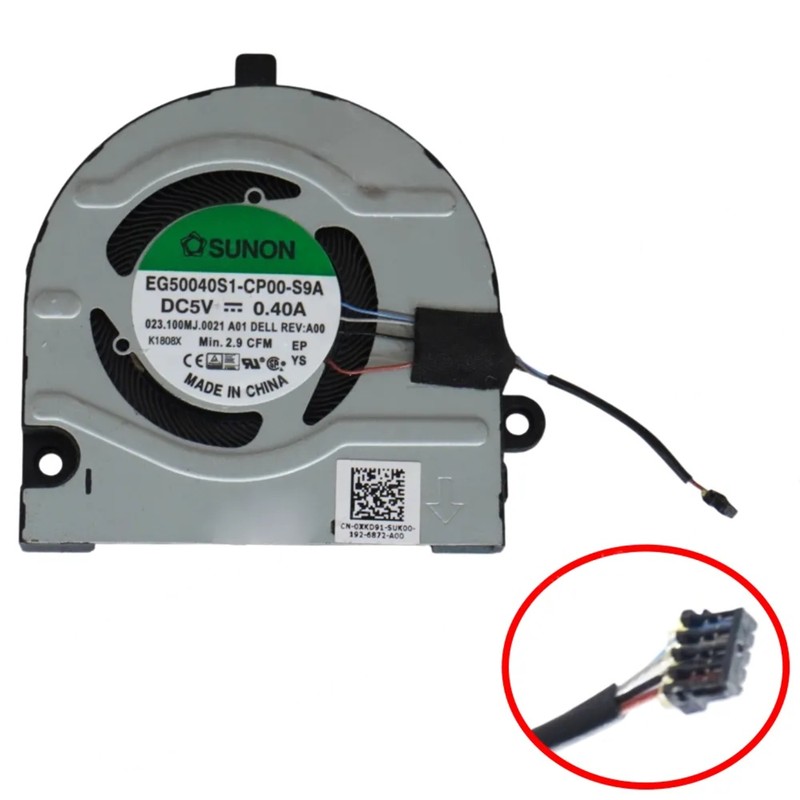 0HM04F - GPU Fan for Dell Inspiron 13 5310 | JVS Informática