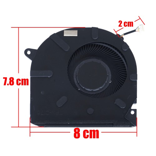 N87225-001 Ventilador GPU para HP Envy 17-DA 4 Pines | JVS