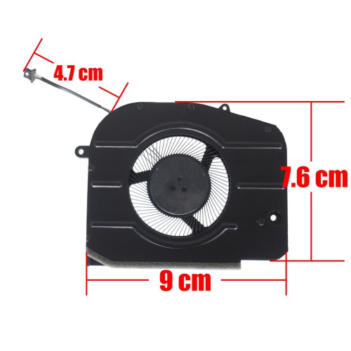 023.100QN.0011 - Ventoinha GPU Dell Inspiron 16 7620 | JVS Informática