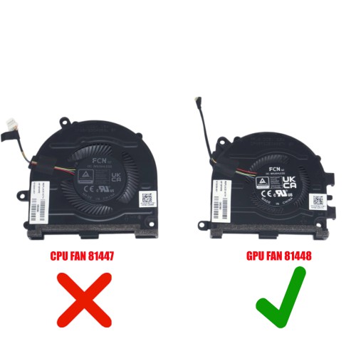 N10439-001 - Ventilador GPU para HP Pavilion Plus 14-EH | JVS