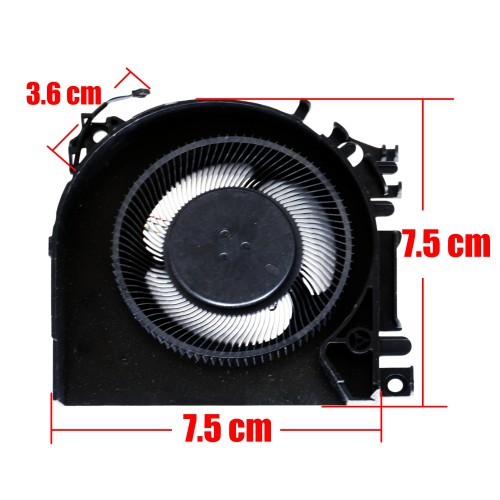 M20097-001 - Ventilador GPU para HP ZBook Fury 15 G7/G8 | JVS