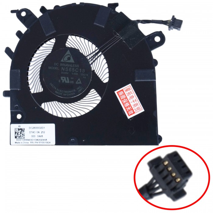 DC28000G0D0 - GPU Fan for Lenovo IdeaPad Slim 7 Pro | JVS Informática