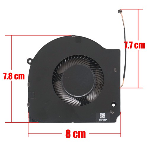 DFS5K22B15673J - GPU Fan for Razer Blade 16 RZ09-0483 | JVS Informática