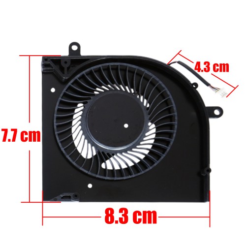 BS6212MS-U5Z - GPU Fan for MSI Creator Z16P | JVS Informática