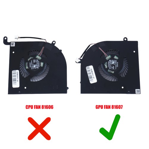 BS6212MS-U5Z - Ventilador GPU para MSI Creator Z16P | JVS