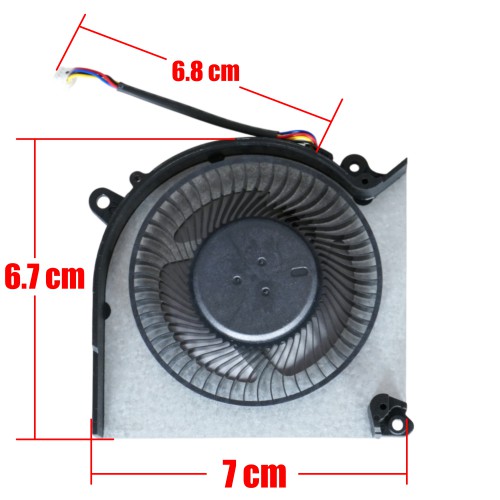 PABD1A010SHL-N528 - GPU Fan for MSI Pulse 16 AI | JVS Informática