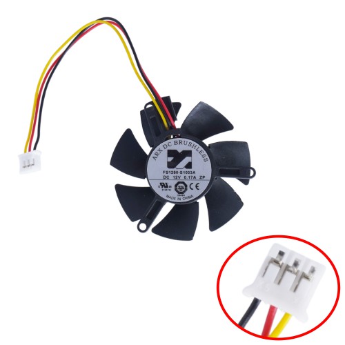 FS1250-S1033A - Ventilador 40mm para Gigabyte GTX 1050 Ti | JVS