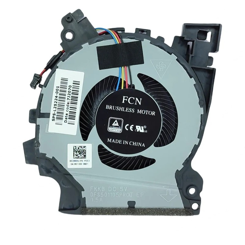 DFS501105PR0T - CPU Fan for HP Zbook 15v G5 | JVS Informática