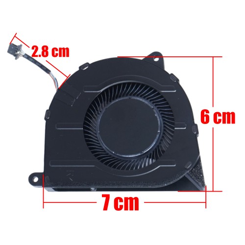 0WMXW4 - CPU Fan for Dell Inspiron 16 Plus 7630 | JVS Informática